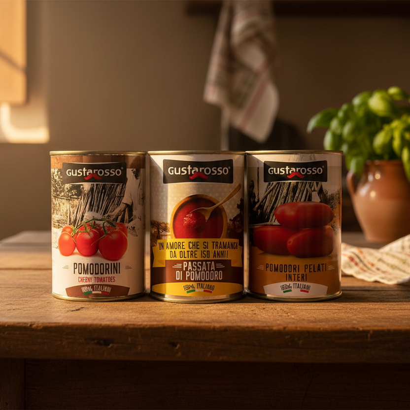 TRIS POMODORO 36 latte image 0