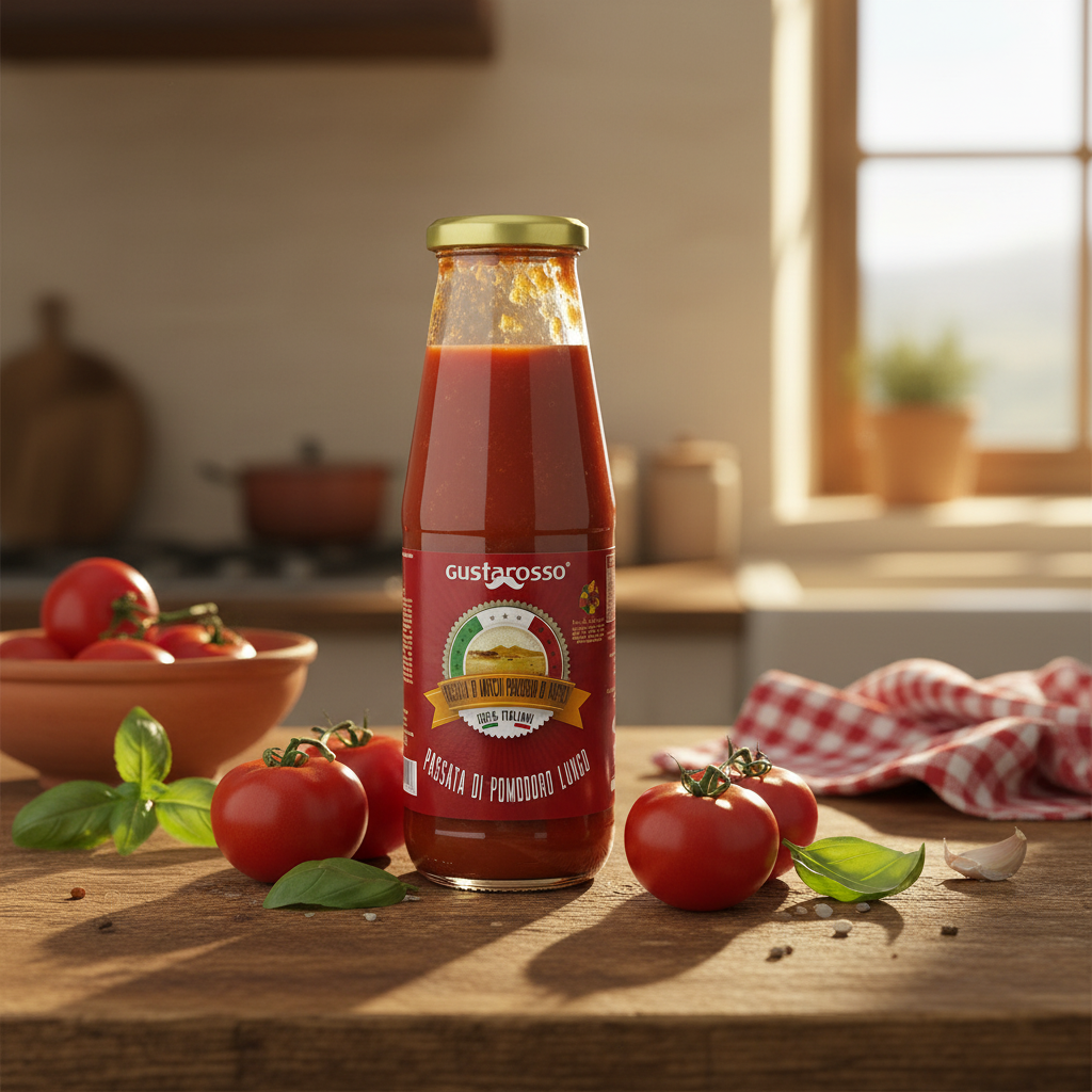 '-OFFERTA SCORTA-Passata di pomodoro SLOW FOOD 36 Bottiglie da 680gr - Pomodori Campani  % image 0