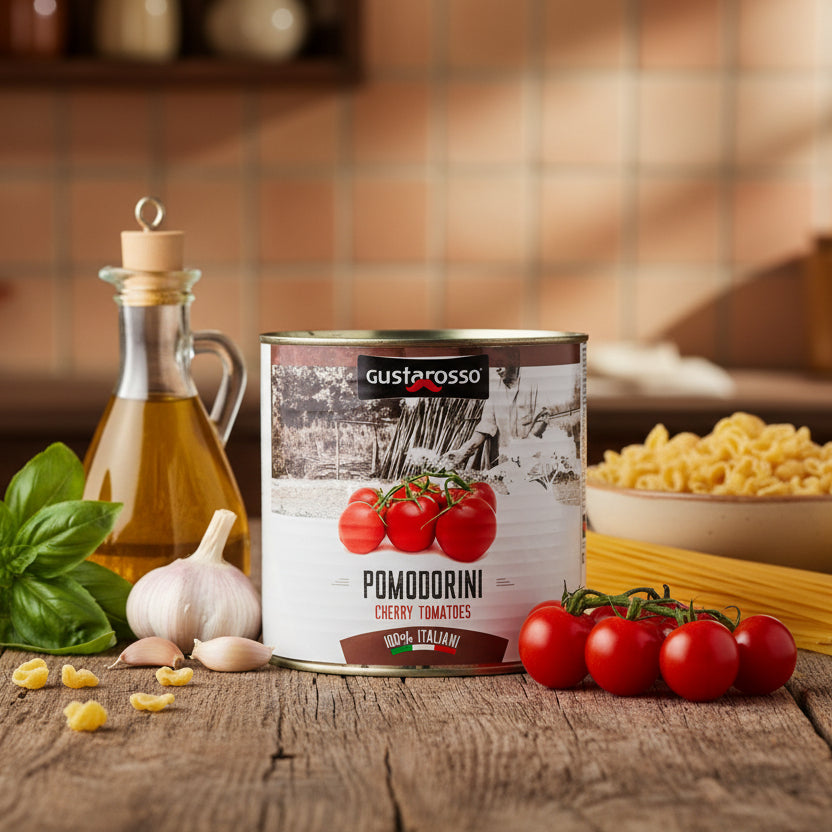 Pomodoro tondino di collina - Cherry Tomato Gustarosso latta da 2,5kg 6pz image 0
