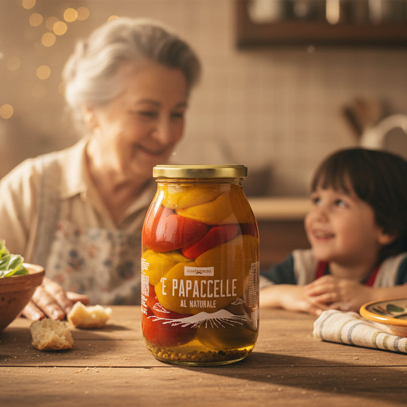 Papacelle intere al naturale in confezione da 6 vasi da 1 KG - SPEDIZIONE INCLUSA image 0