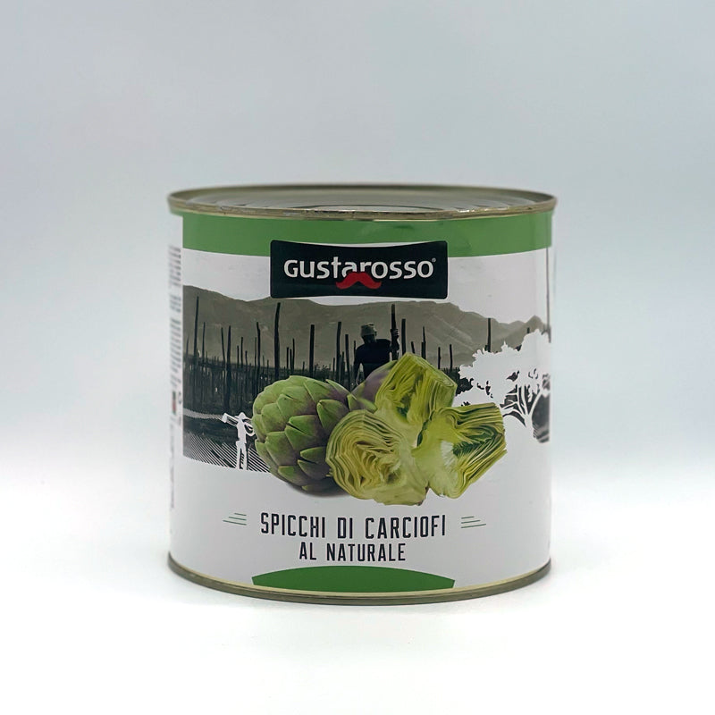 Carciofi a spicchi al naturale - latta da 2500gr netti x 6pz image 0