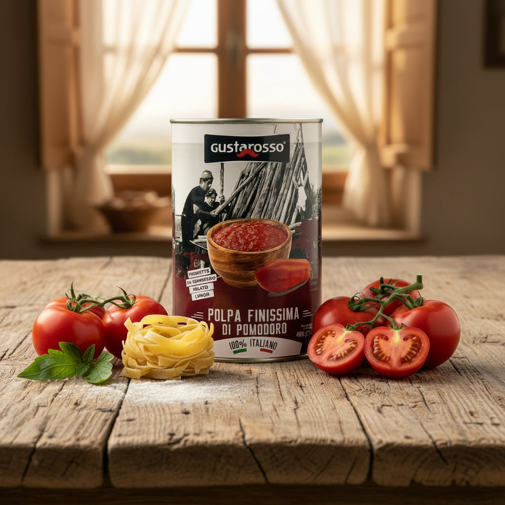 Polpa finissima da Pomodoro pelato lungo italiano image 0