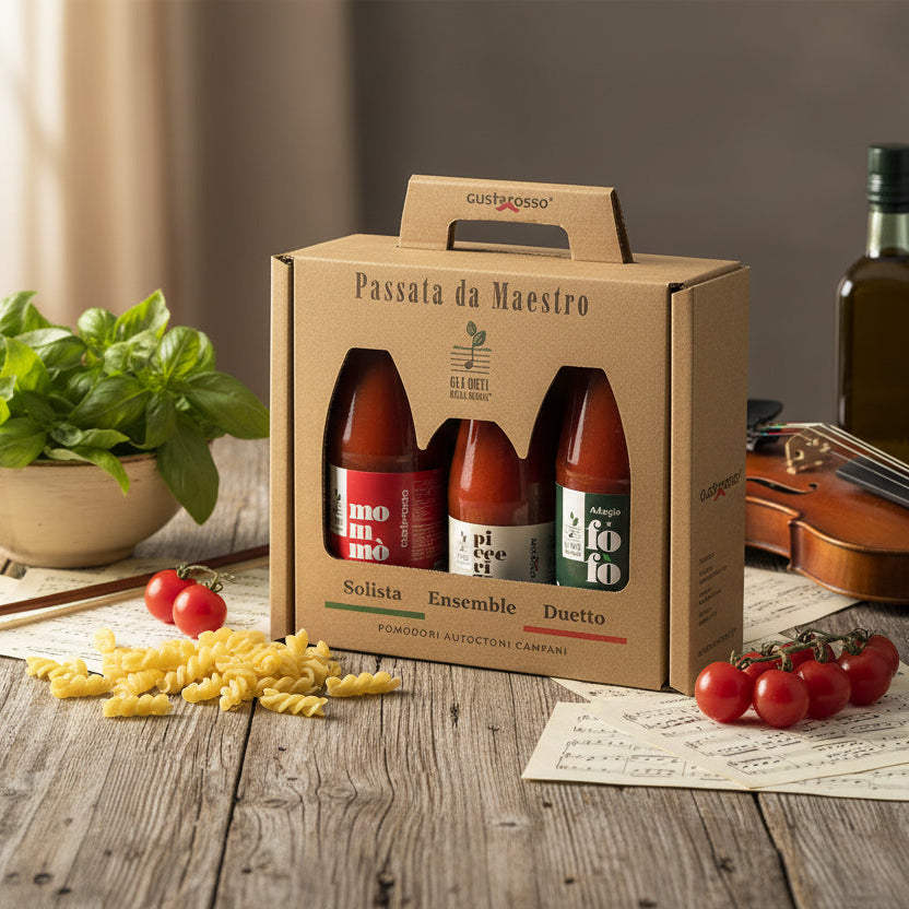 Tris Misto di Mommò, Fofò e Piccerillo- Gli orti della musica / Gustarosso SPEDIZIONE INCLUSA image 0