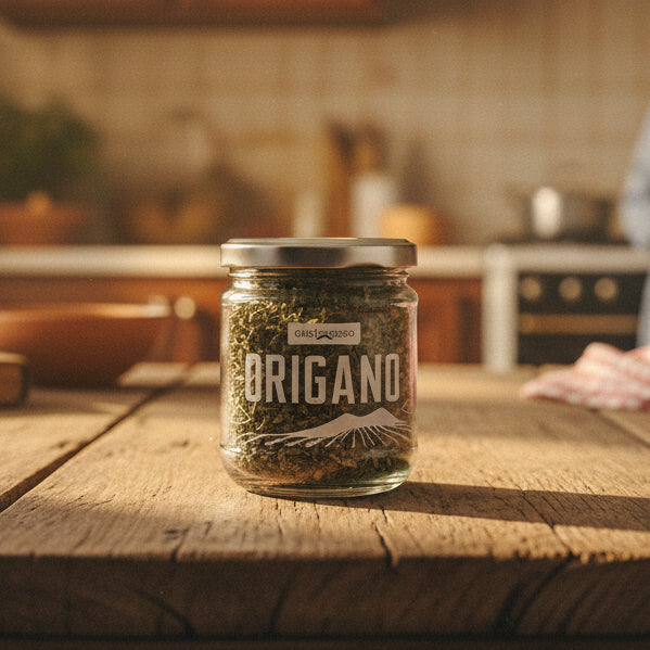 Origano di collina essiccato naturalmente -  100gr netti x 12 vasi in vetro image 0