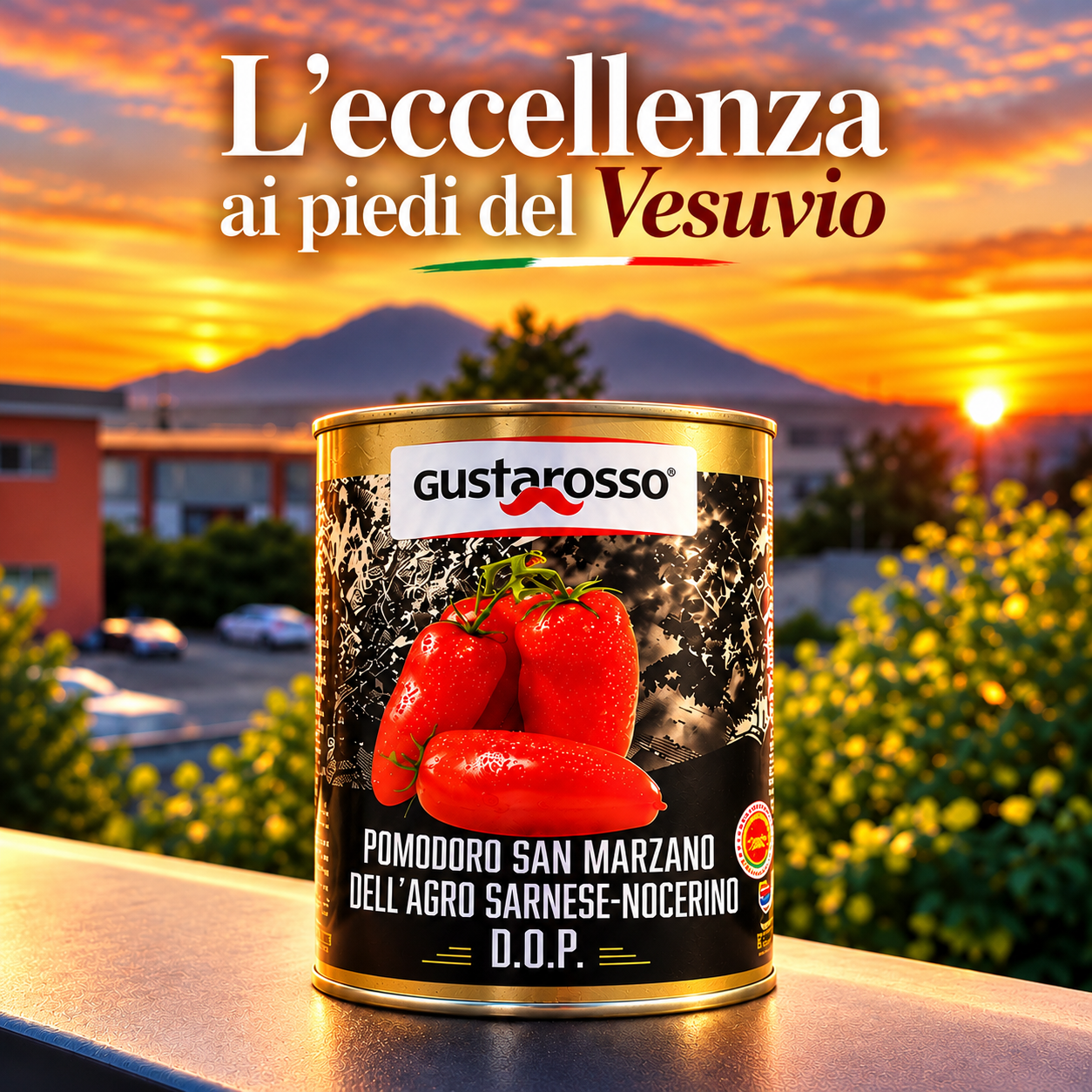 POMODORO SAN MARZANO DOP confezione da 12 latte da 400 gr