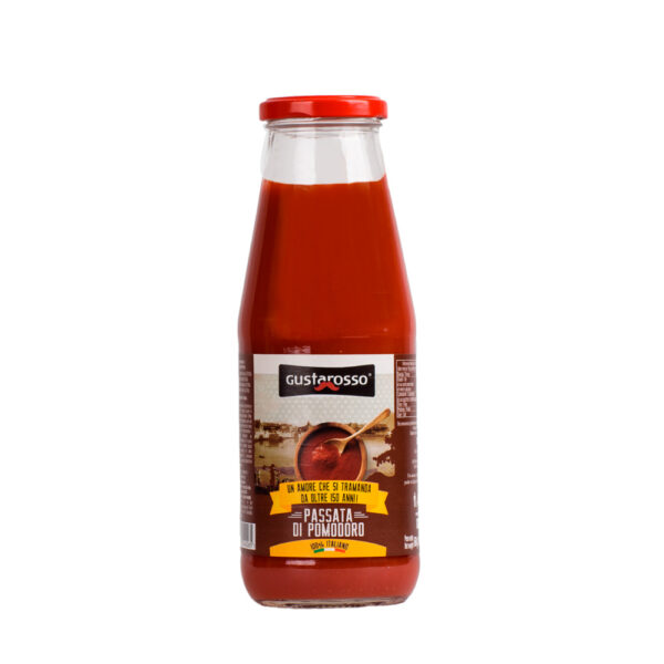 Passata di Pomodoro 100% italiano - vetro da 680gr netti 12 BOTTIGLIE