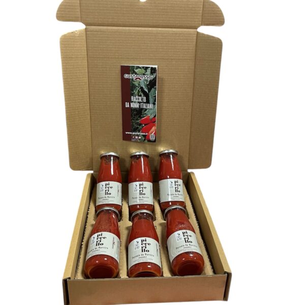 FAMILY BOX - 30 bottiglie di Piccerillo in 5 confezioni - Gli orti della musica / Gustarosso SPEDIZIONE INCLUSA